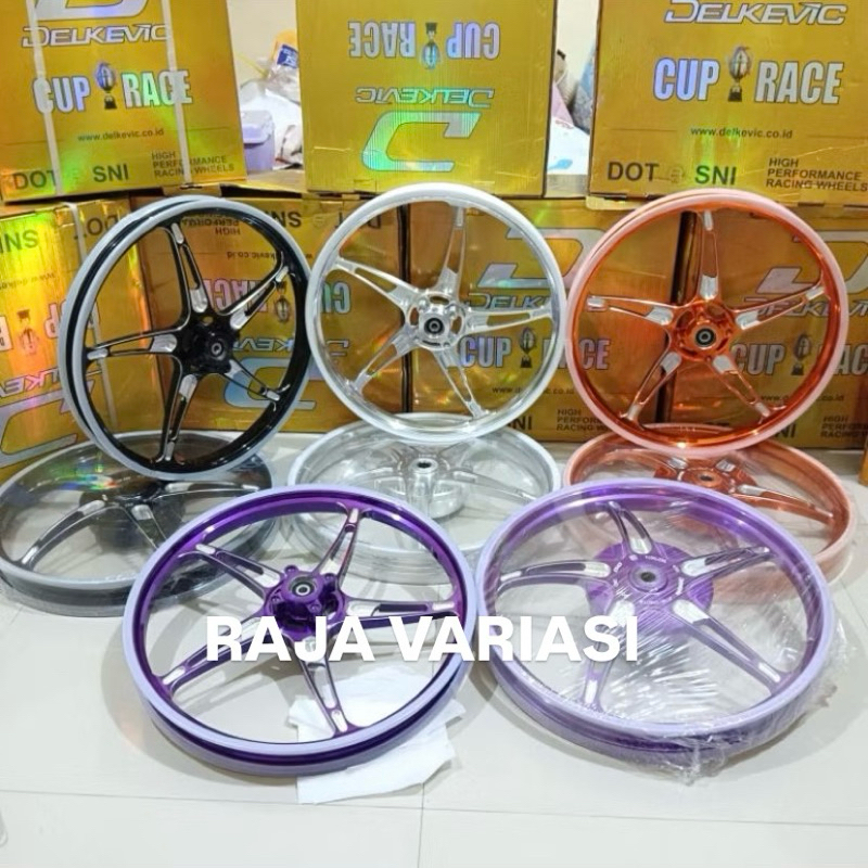 VELG DELKEVIC KSPEED BINTANG LAUT ,MIO SPORTY/BEAT/SCOOPY/VARIO 110/125/150.UK 1.40X17/160X17. DND .