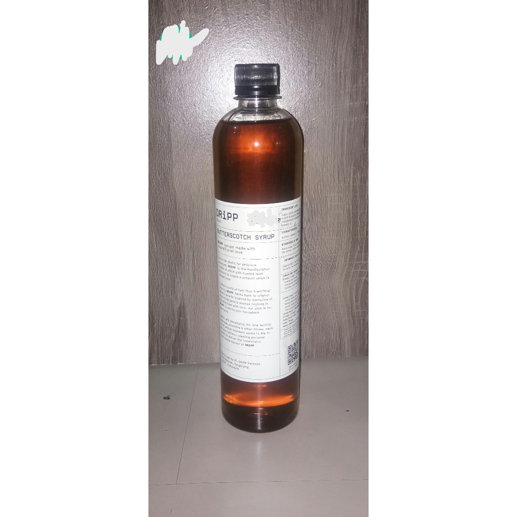 

Dripp Syrup 760ml / Rasa Butterscotch