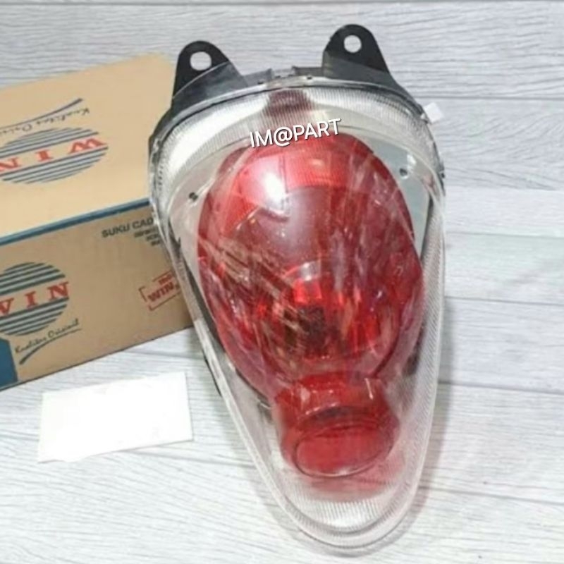Lampu Belakang | Lampu Stop Komplit Bohlam + Piting SCOOPY FI 2013-2016