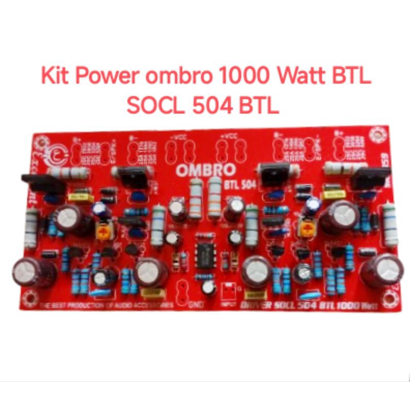 Kit Power 1000 Watt,SOCL 504 BTL ombro