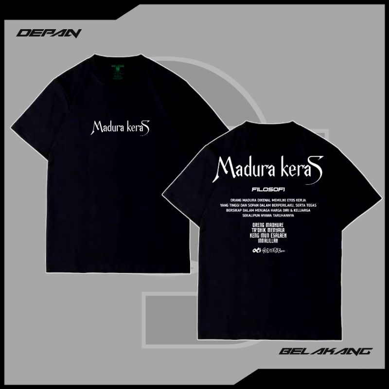 KAOS KATA KATA MADURA | FILOSOFI MADURA KAOS DISTRO