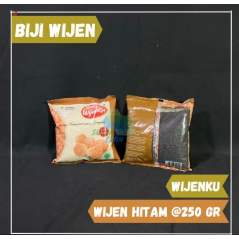 

Wijenku Biji Wijen Hitam / Black Sesame seed