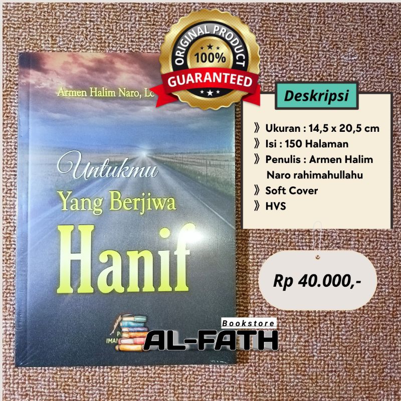 Buku Untukmu Yang Berjiwa Hanif