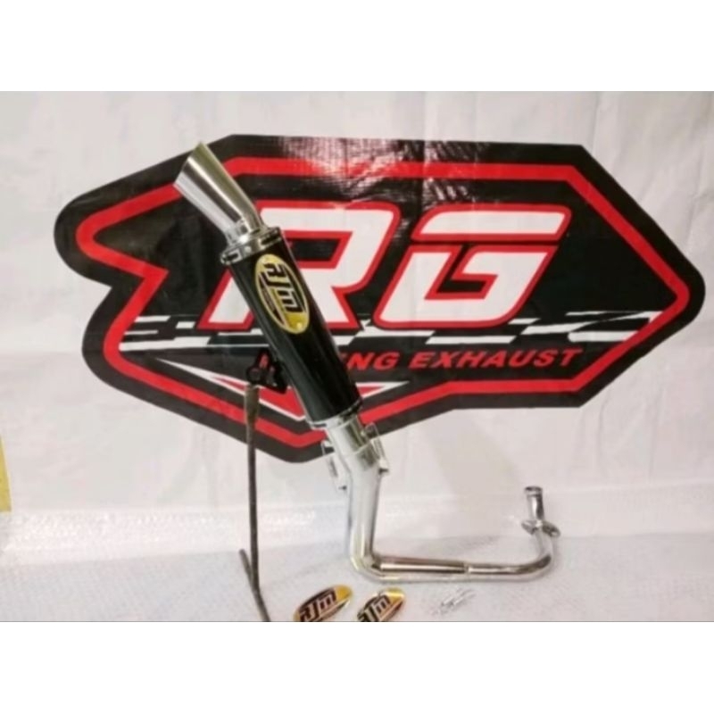 Knalpot RJM samlong inlet 38 metic fullset Vario 150new beat fi beat esp PCX 150