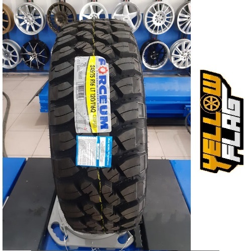 Ban Offroad Pacul Ring 16 Ukuran 245/75 Merk Forceum MT08 Plus 245 75 R16 MT Off-Road