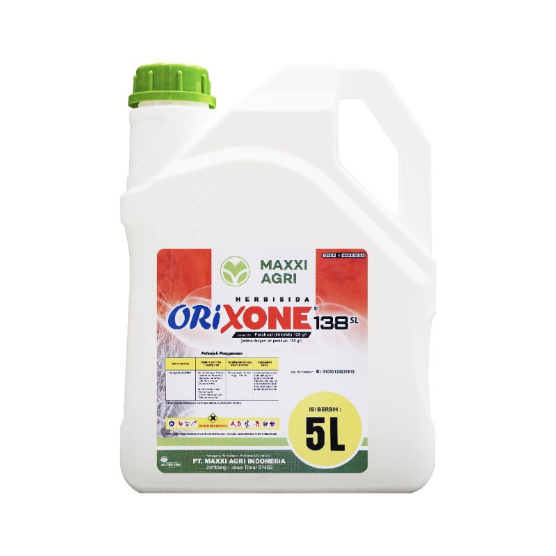 5 Liter - Herbisida Kontak Obat Pembasmi Rumput Orixone 138 Sl 5 Liter