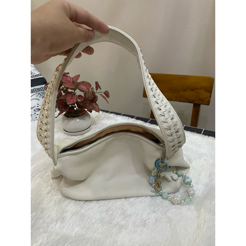 [PRELOVED] Roan & Kloss Bag - White | Shoulder Bag