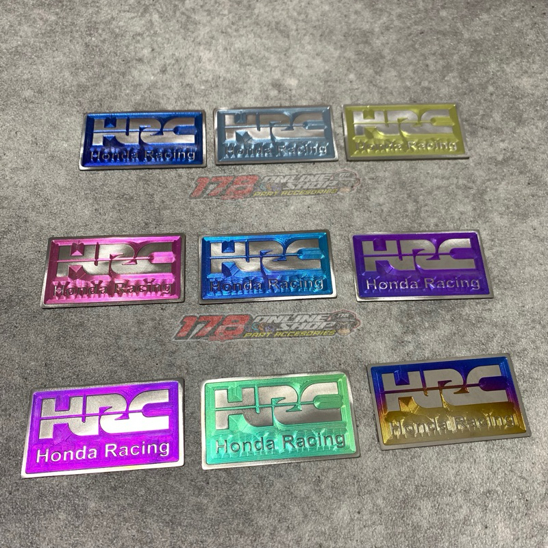 emblem hugger hrc titanium