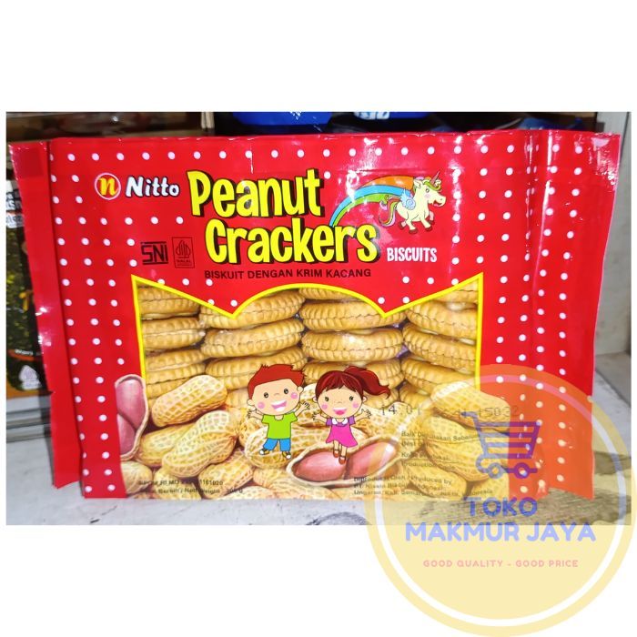 

NITTO PEANUT CRACKERS BISKUIT 300gr