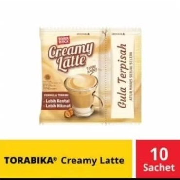 

Torabika Creamy Latte isi 10 sachet