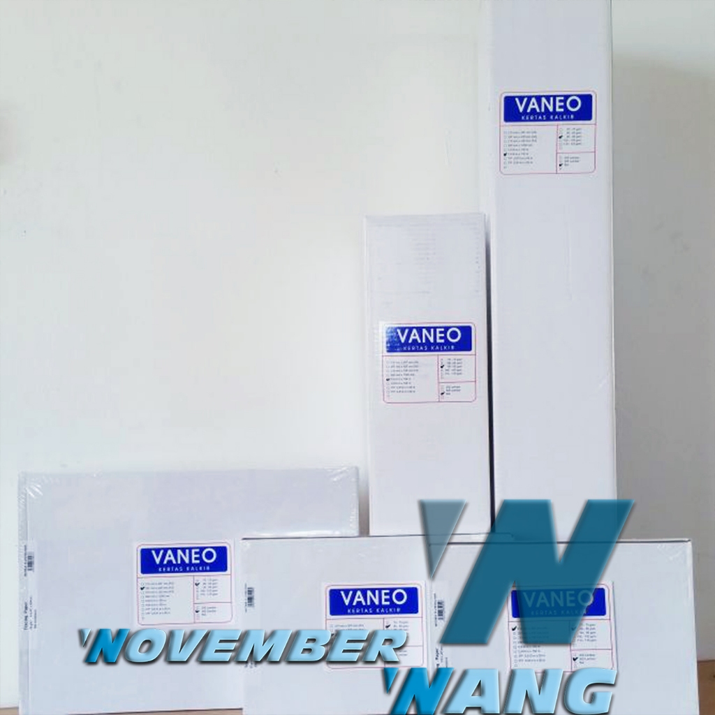 

NOVEMBER - KERTAS KALKIR A4 80/85GSM ECER VANEO TRACING PAPER LASERJET FILM SABLON ARSITEK UNDANGAN