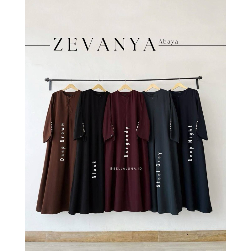 BELLALUNA - ZEVANYA ABAYA Ilyana Silk