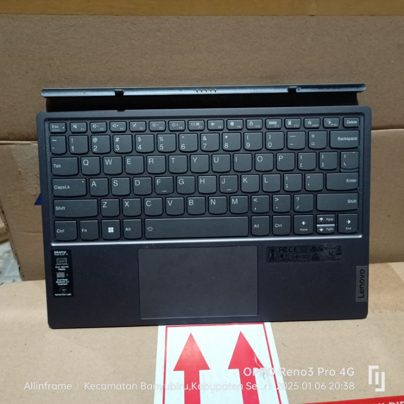 FRAME Keyboard Lenovo 2in1 IdeaPad Duet 5i 12IRU7 Duet 5i 12IAU7 NORMAL