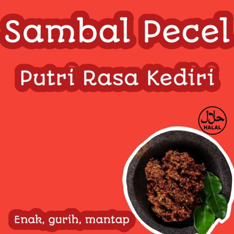 

sambal pecel kediri enak