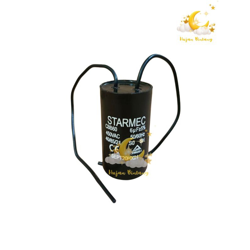Capasitor Mesin Air Nasional / Kapasitor Jetpump Nasional / Kapasitor Pompa Air Nasional