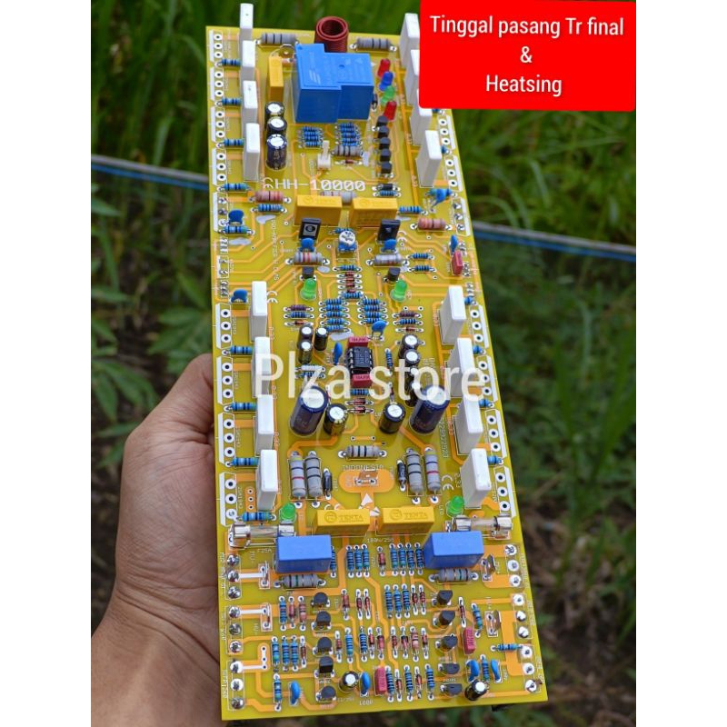 Kit driver class H HH10000 by bandar power tinggal pasang Tr final dan Heatsink