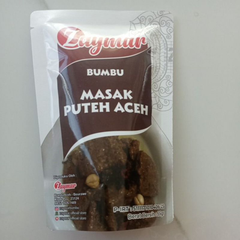 

Bumbu Masak Puteh Aceh