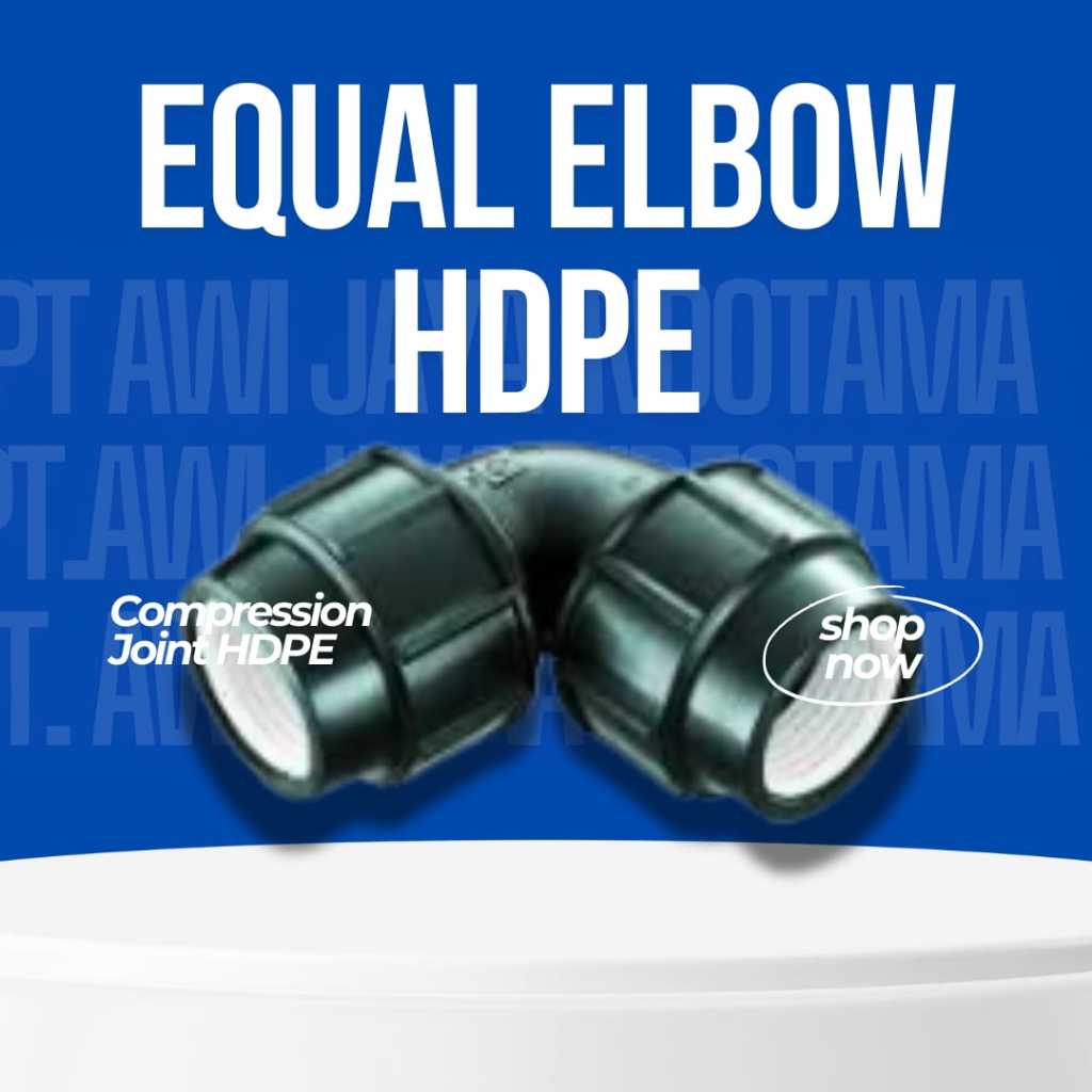EQUAL ELBOW HDPE 4inch/ KNEE HDPE
