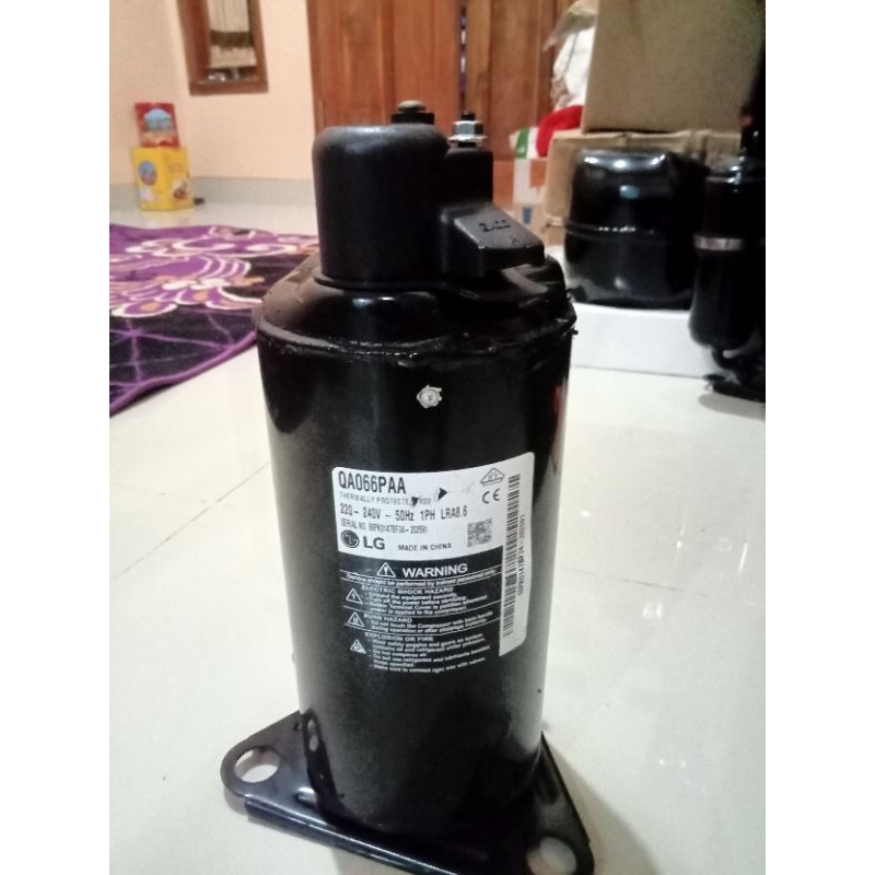 kompresor low watt 590  QA066PAA 1/2pk merk LG original