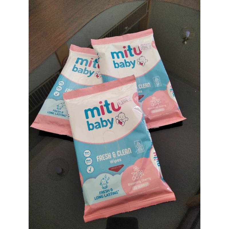 Mitu Baby Wipes Fresh & Clean