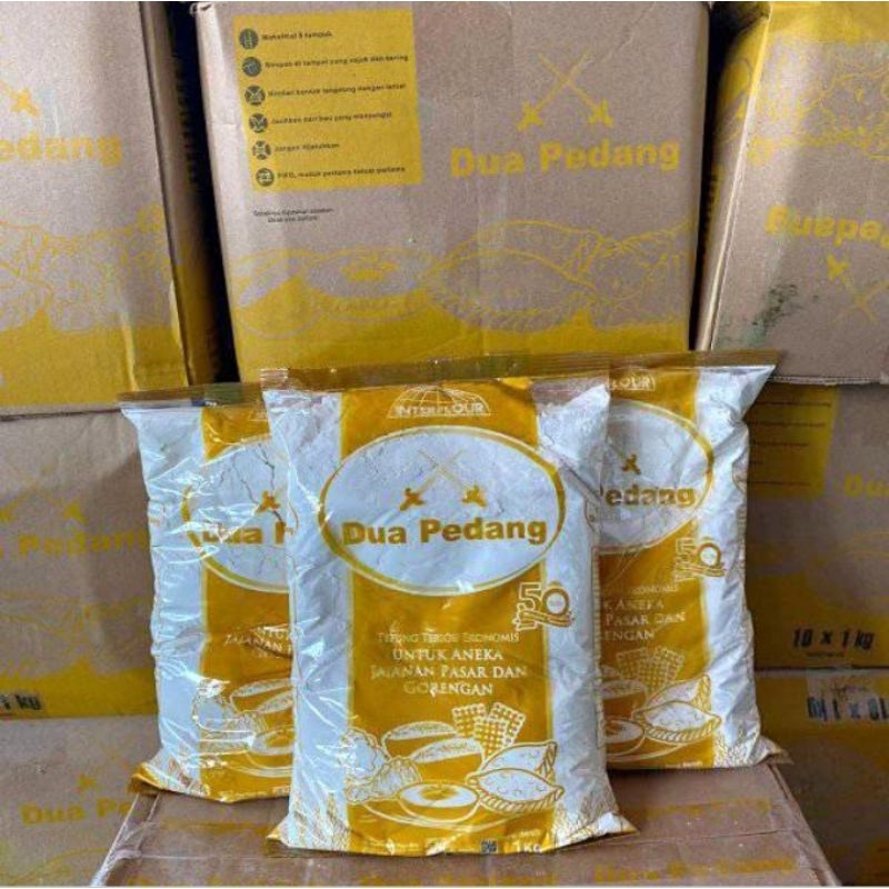 

tepung terigu dua pedang 2 karton