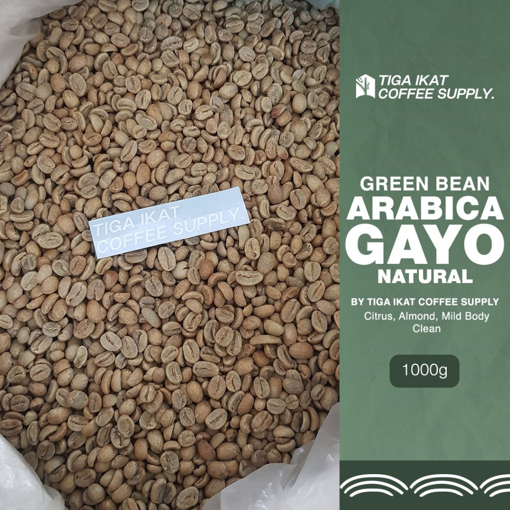 

Greenbeans / Green Bean Arabica Aceh Gayo Natural 1 Kg