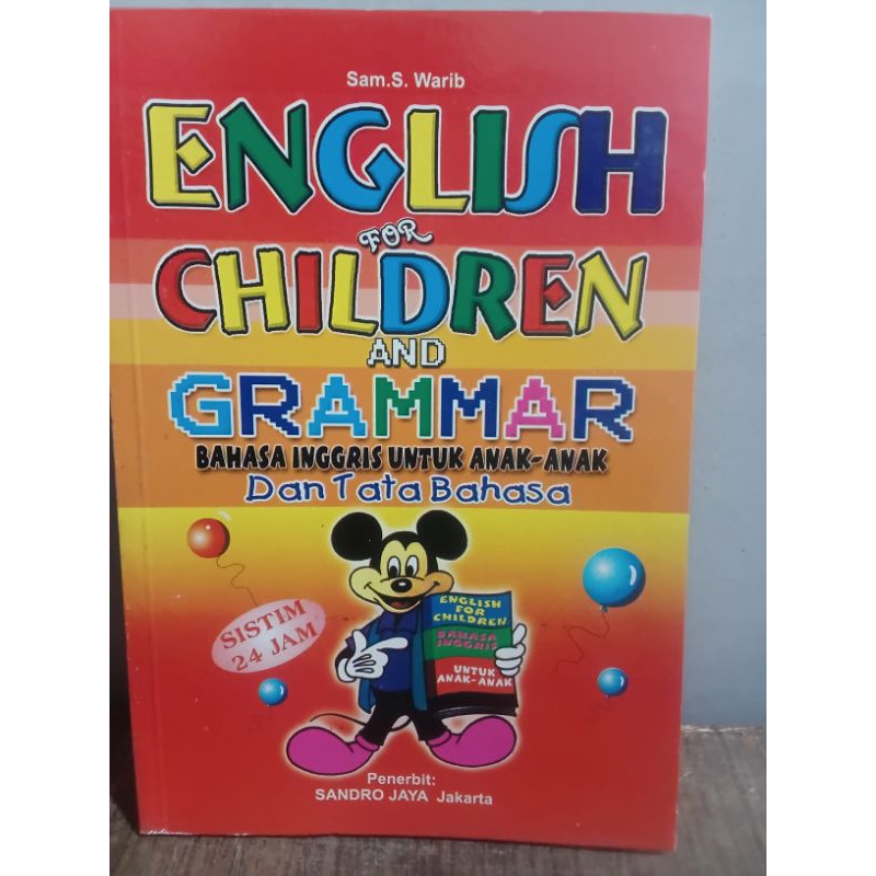 English For Children And Grammar