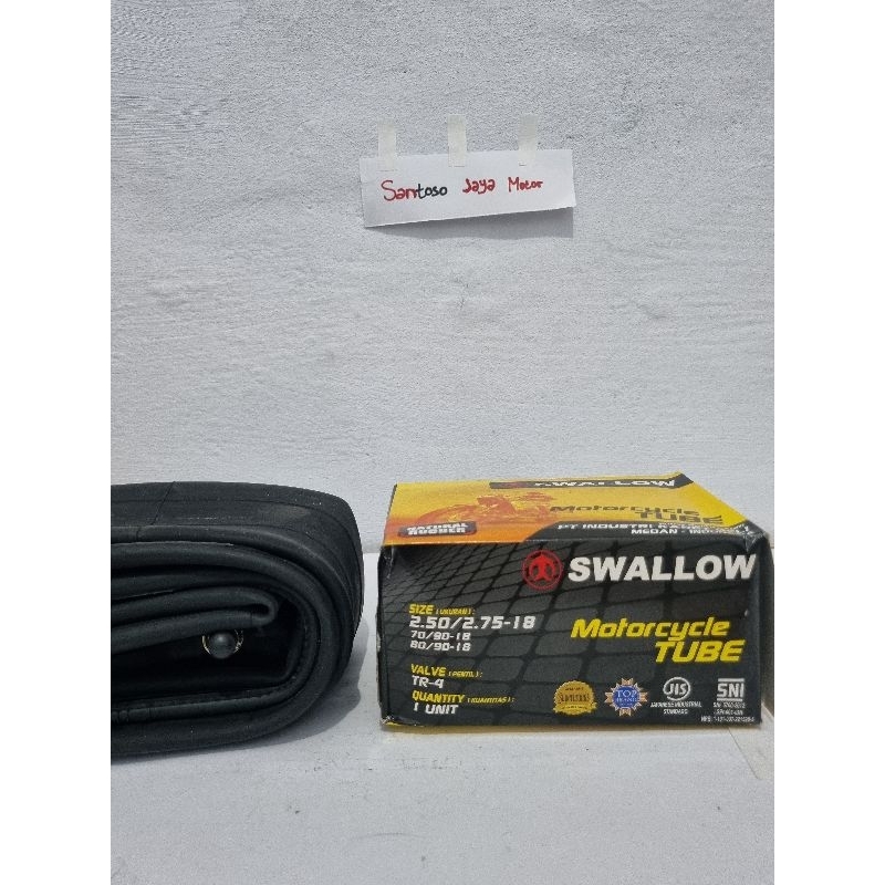 Ban Dalam Motor 2.50 / 2.75 - 18 70 / 90 80 / 90 Ring 18 Swallow