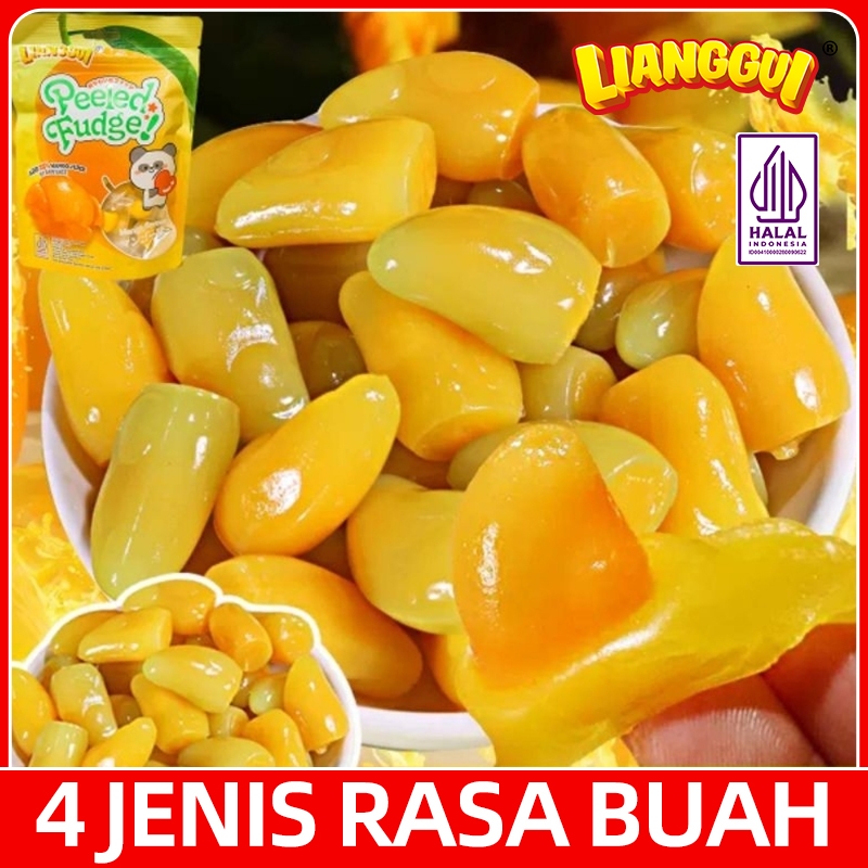 

[HALAL] PERMEN LUNAK VIRAL ANEKA RASA BUAH Candy Jelly Gummies Manggo Permen Lunak Rasa Jagung 108gr Permen Lianggui Rasa Mangga Permen Rasa Stroberi Permen jeruk Permen Makanan Ringan Kue Lebaran Cemilan