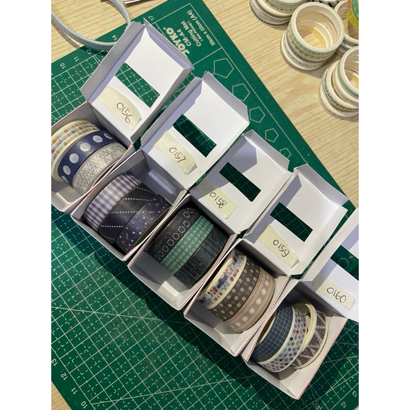 

0156 - 0160 deco tape winter motif part 2