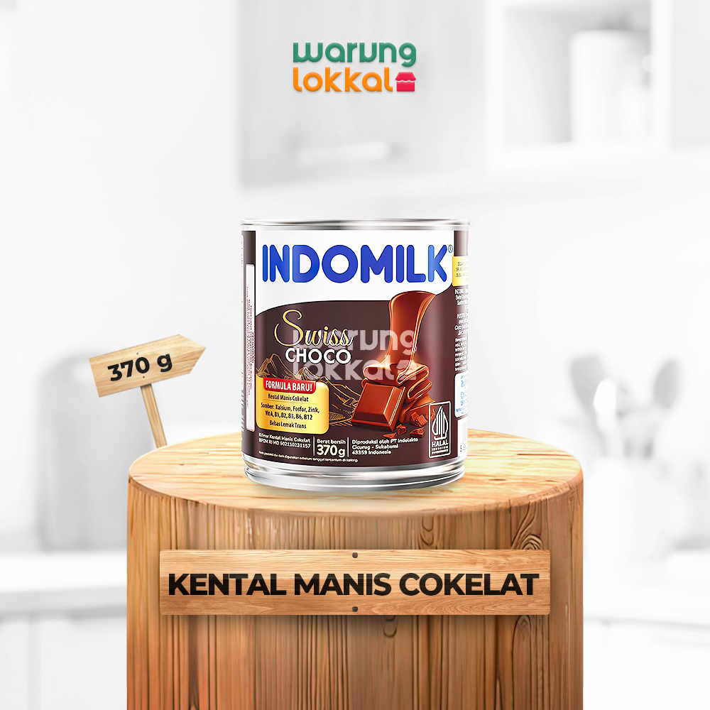 

Indomilk Kental Manis Cokelat 370g - Warung Lokkal