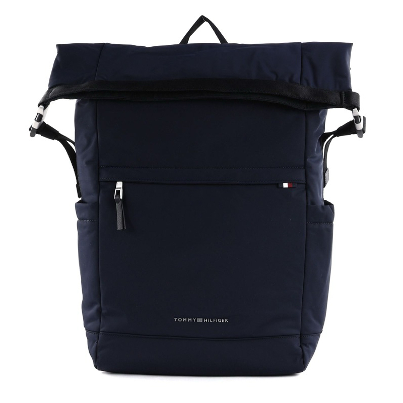 Tommy Hilfiger Signature Rolltop Backpack blue Original