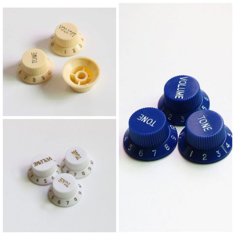 KNOB GITAR ELEKTRIK FENDER KNOB VOLUME TONE GITAR