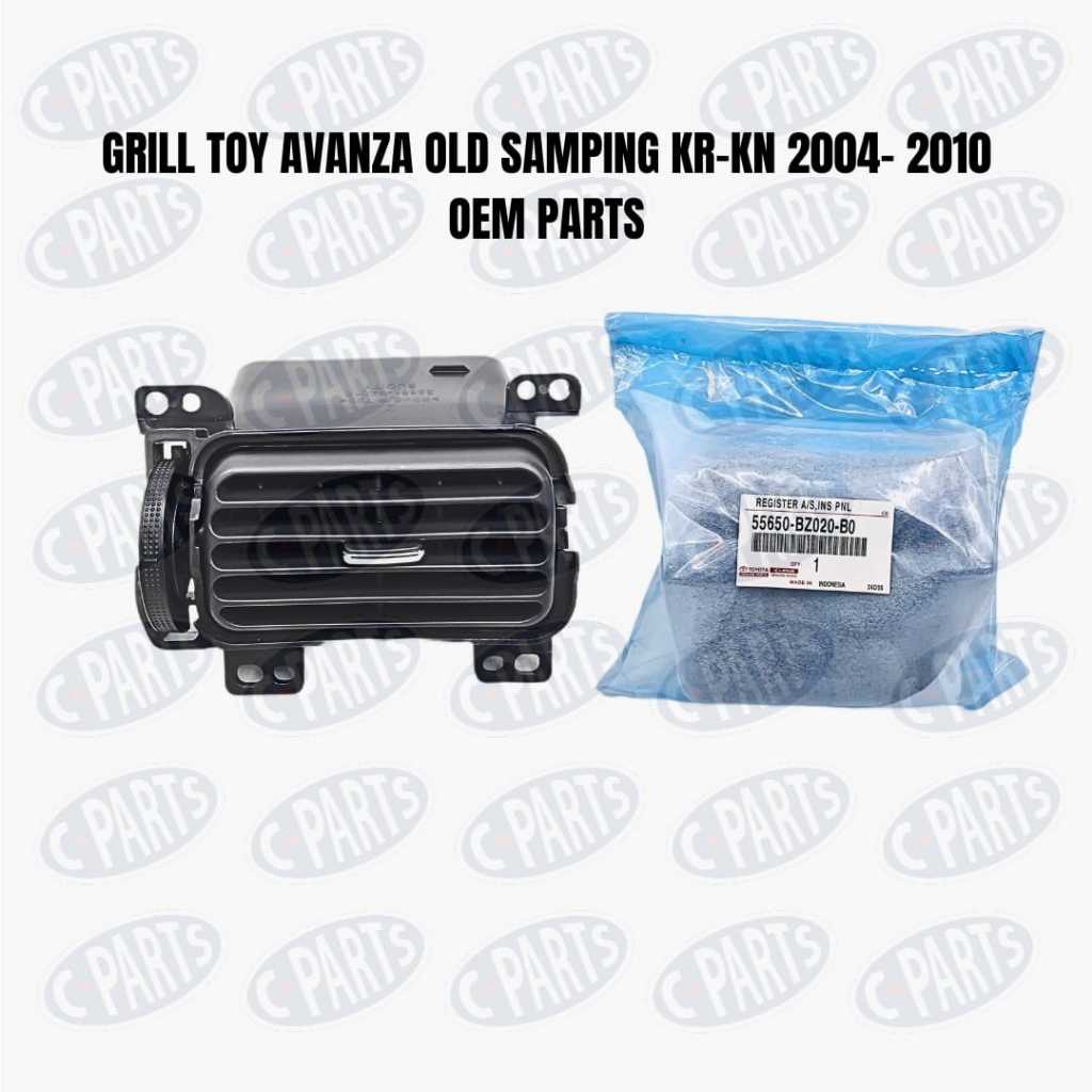 GRILL TOYOTA AVANZA LAMA SAMPING KIRI-KANAN 2004-2010 OEM PARTS