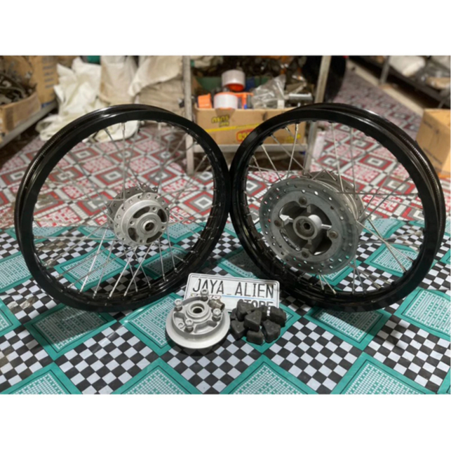 Paket Velg VROSSI Motor CBR 150 New/New CB150 Facelift/Megapro Monoshock/Universal Double Disk Tromo