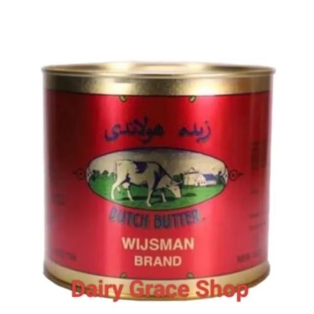 

Butter Mentega Wijsman Wisman Butter Kaleng Berat 2KG | 2,270