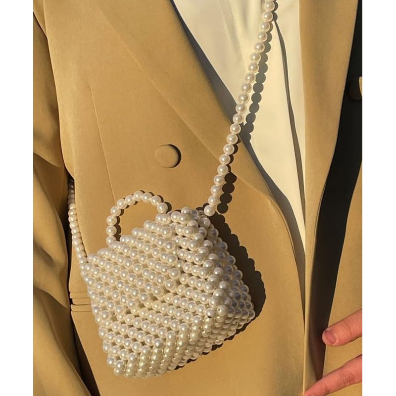 tas mutiara/tas kristal/beads bag/tas manik manik/tas pesta/tas cantik