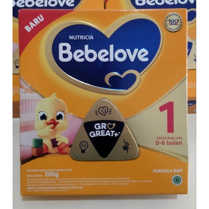 

Bebelove Gro Great 1 usia 0-6 bulan 200gr