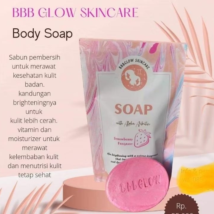 BBB Glow Skincare Body soap