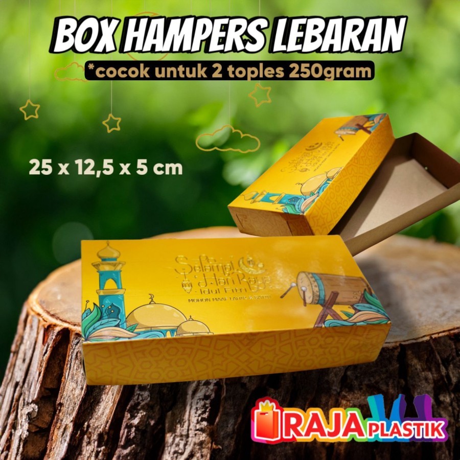 

Box Hampers Kue Kering Edisi Idul Fitri / Dos Hampers edisi Lebaran