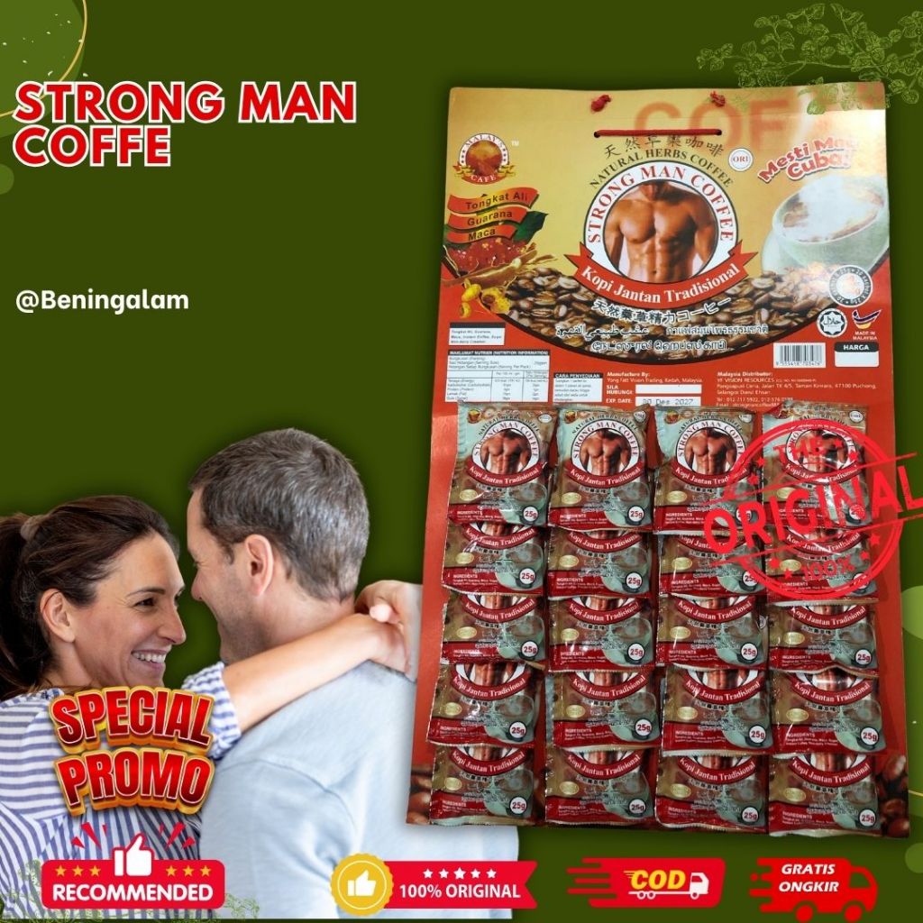 

Strongman Coffee Malaysia 20 Sachet Original