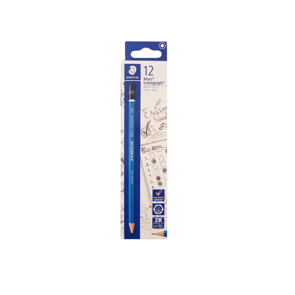 

RB Pensil Staedtler Lumograph Pensil Komputer 2B dan HB - Lusin
