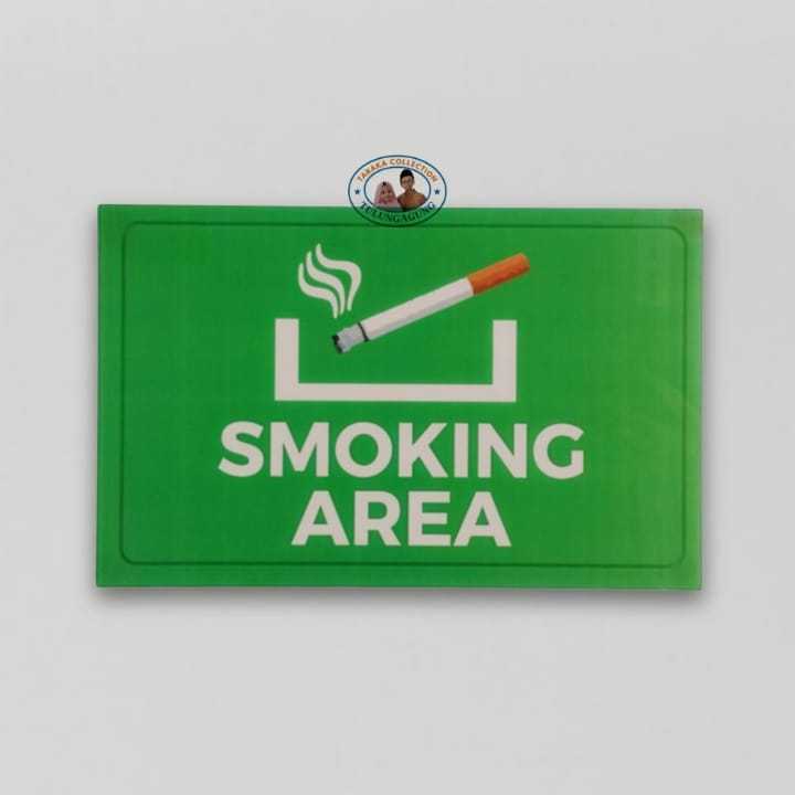 

Akrilik Smoking Area | Papan Akrilik Tanda Area Merokok Hijau