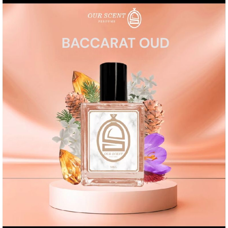 Our Scent - Parfume Pria Wanita Tahan lama - Parfume Pria Baccarat oud