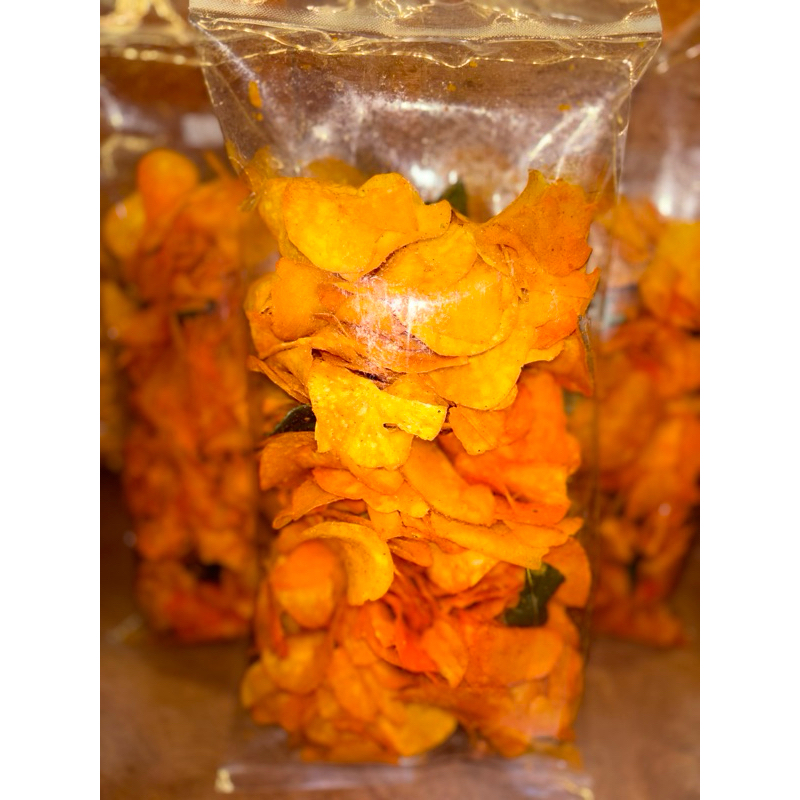 

BLUE.IDKeripik Singkong Kuning Balado 250gram