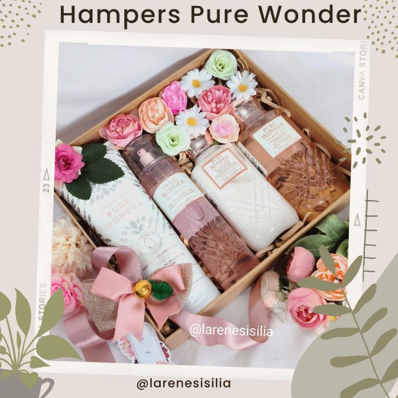 Bath & Body Works BBW HAMPERS Christmas Natal Wedding Birthday Graduation Seserahan Pure Wonder