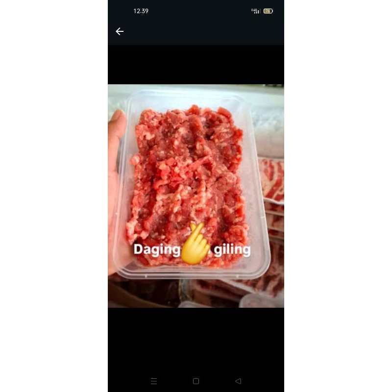 

daging giling 500gr