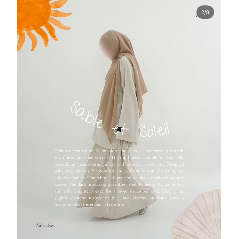 PL Zalea Set Ecru Taza