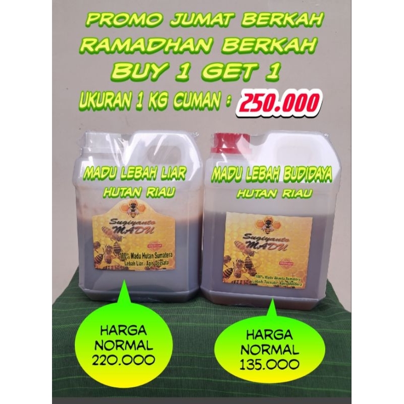 

sugiyantomadu lebah hutan liar sumatera murni 100% bersanad shahih
