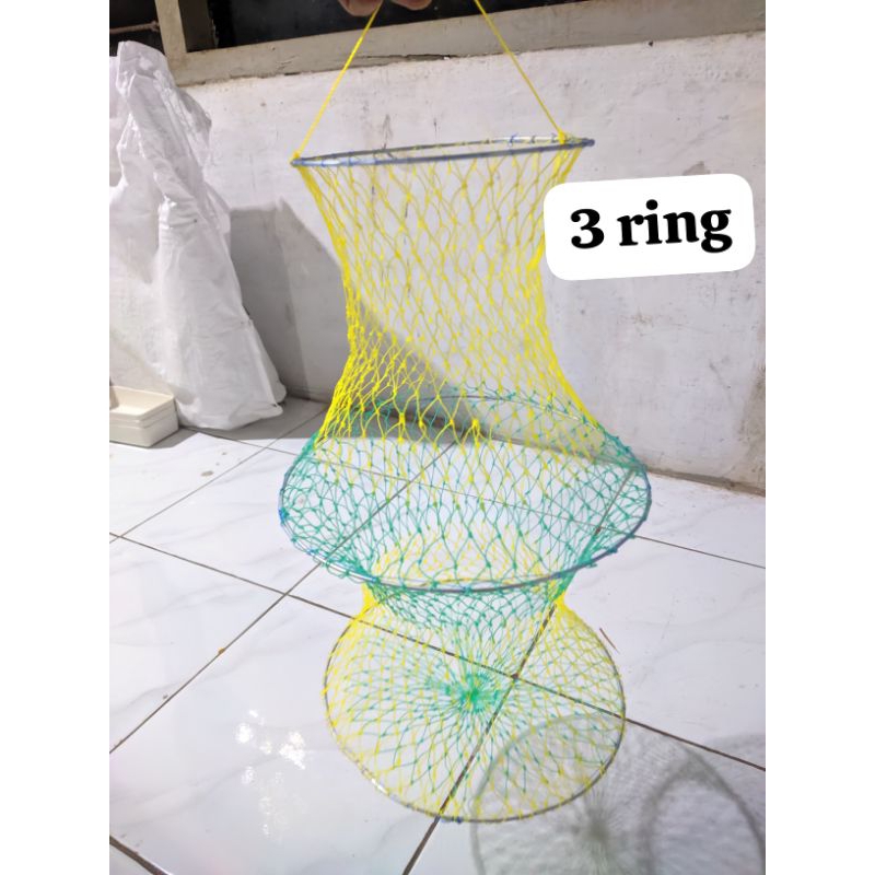 KERAMBA IKAN 3RING KOJA IKAN WADAH IKAN BASIL PANCING